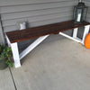 How To Make a Fall Farmhouse Bench