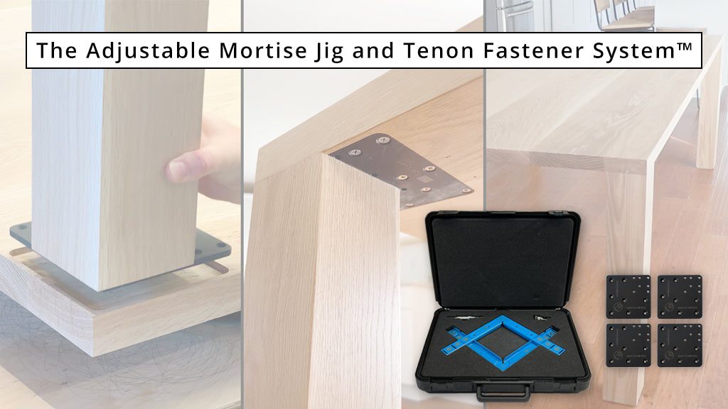 A New Modern Way To Attach A Table Leg To A Table Top