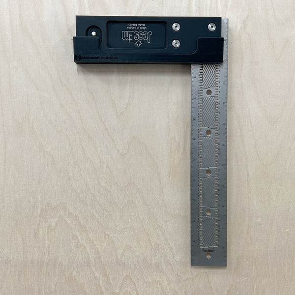 JessEm Stainless Steel Square Wall Mounted Holder Organizer