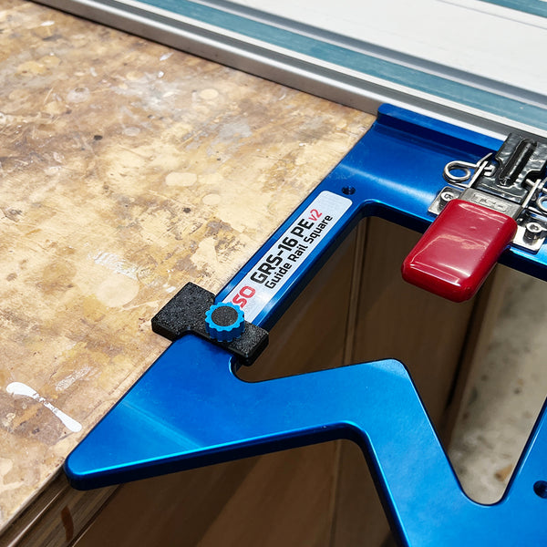 Tool Holder & Anti-Tip For The TSO Track Saw Guide Rail Square