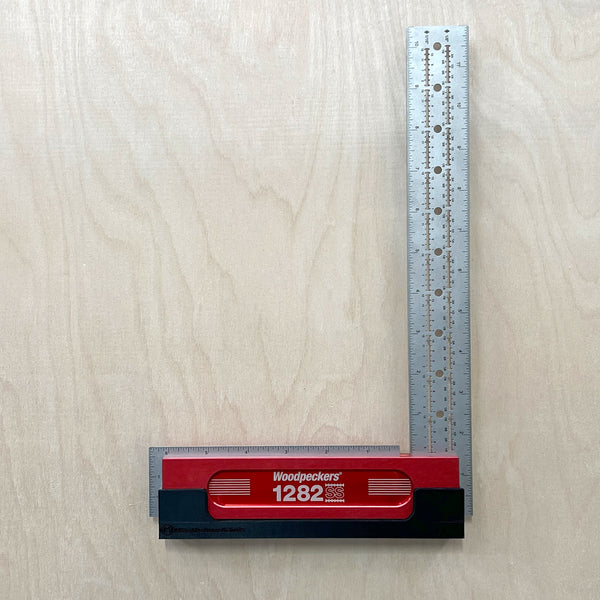 Woodpeckers Stainless Steel Square Wall Mounted Holder Organizer