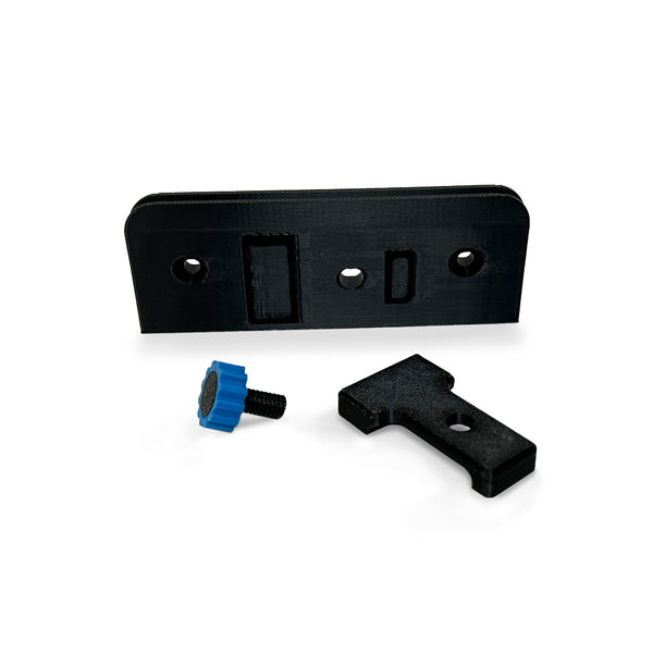 Tool Holder & Anti-Tip For The TSO Track Saw Guide Rail Square